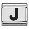Black Letter Italian Charms