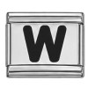 Black Letter Italian Charms