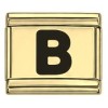 Black Letter Italian Charms