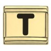 Black Letter Italian Charms