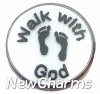 Walk with God LOCKET CHARM