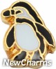H1325 Penguin Floating Locket Charm