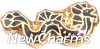 H1488 Dragon Floating Locket Charm