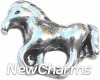 H6515 Horse Floating Locket Charm