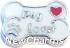 H7091 Dog Lover Floating Locket Charm