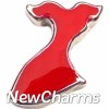 H7642 Red Dress Floating Locket Charm