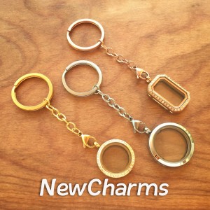 Stainless Steel Keychain Sample Locket