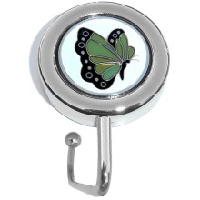 PC5004-11white November Butterfly Purse Hanger