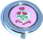 FLOWERS PURSE HANGER