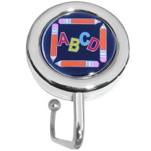 Letters ABCD and Pencils Purse Hanger