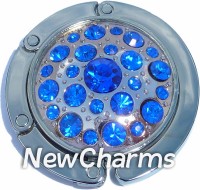 PH8198 Blue Stone Assortment Purse Hanger