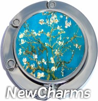 PH8235 Almond Blossoms Photo Foldable Purse Hanger