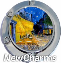 PH8239 Terace Cafe Photo Foldable Purse Hanger