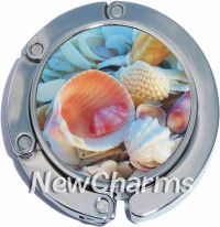 PH9036 Seashells Ocean Foldable Purse Hanger