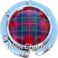 PH9041 Plaid Tartan Foldable Purse Hanger