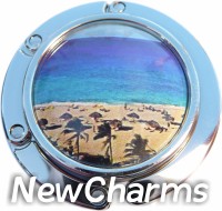 PH9057 Tropical Beach Foldable Purse Hanger