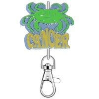 KK2187 Cancer Zodiac Purse Key Chain