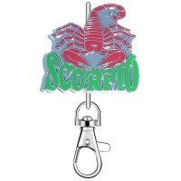 KK2191 Scorpio Zodiac Purse Key Chain