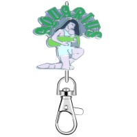 KK2194 Aquarius Zodiac Purse Key Chain