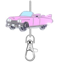 KK2253 Pink Classic Car Purse Key Chain