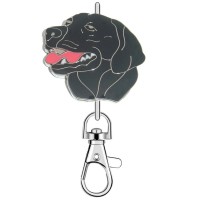 KK2268 Black Lab Dog Purse Key Chain