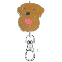 KK2269 Chocolate Lab Dog Purse Key Chain