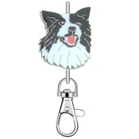 KK2272 Border Collie Dog Purse Key Chain