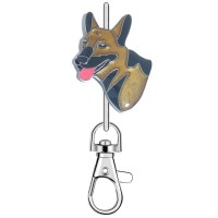KK2277 German Shepherd Puppy Purse Key Chain