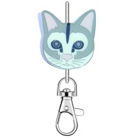 KK2288 Siamese Cat Face Purse Key Chain