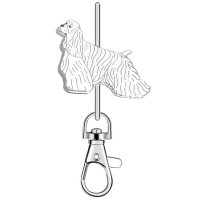 KK2331 Afghan Hound Dog Purse Key Chain