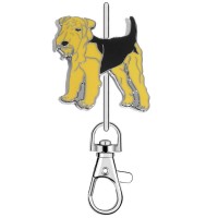KK2334 Airedale Terrier Dog Purse Key Chain