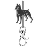 KK2337 Miniature Pinscher Dog Purse Key Chain