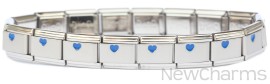 Dark Blue Heart Starter Bracelet