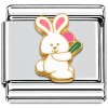 CT1394 Bunny Hopping Italian Charm