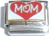 CT1543 MOM on Red Heart Italian Charm