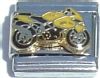 Motorcycle (black and yellow)