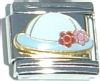 Hat (white with pink and red)