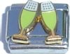 CT1922 Cheers Wine or Champagne Glasses Italian Charm