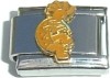 CT3880T Kokopelli Orange Italian Charm