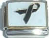 CT3092k Black Ribbon Italian Charm