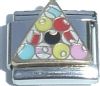 CT3182 Billiard Pool Balls Italian Charm