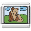 CT3307K Lion Sitting Italian Charm