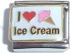 CT3493 I Love Ice Cream Italian Charm