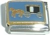 CT3523 Horse and Country Buggy Italian Charm
