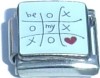 CT4104 Be My Love Tic Tac Toe Italian Charm