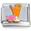 CT6723 Tropical Drink Hibiscus Flower Cherry Italian Charm