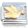 CT8046 Flying White Bird Italian Charm