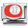 CT8941 Red Eleven Ball Pool Billiards Italian Charm