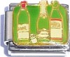 CT9065 Wine Alcohol Bottles Italian Charm