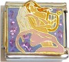 CT9217 Angel with Harp Italian Charm